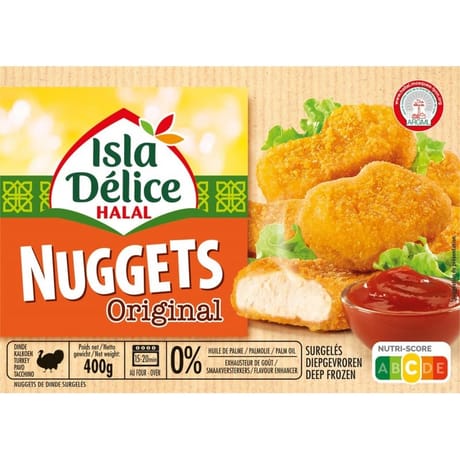 Isla Délice nuggets halal 400g