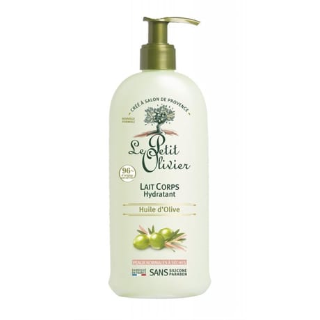 Le petit olivier lait corps hydratant huile d'olive peaux sèches & sensible 250ml