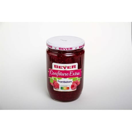 Beyer confiture extra framboises 740g