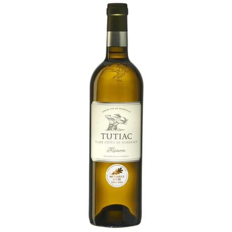 Blaye Côtes de Bordeaux Blanc AOC Tutiac Réserve 13% Vol.75 cl