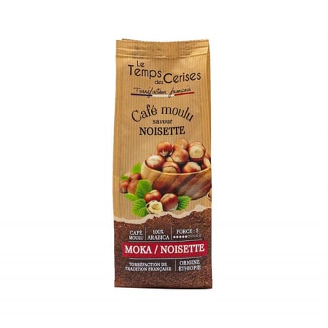 Le temps des cerises café moulu saveur noisette 225g