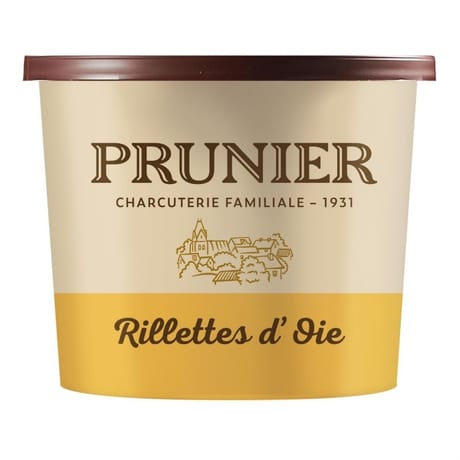 Prunier rillettes d'oie  220g