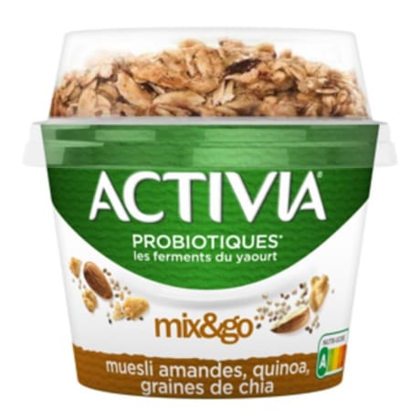 Activia muesli amande quinoa graines de chia 170g