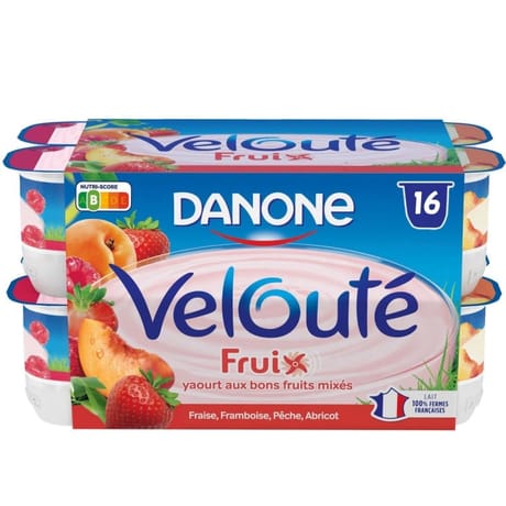 Velouté fruix panaché 16x125g