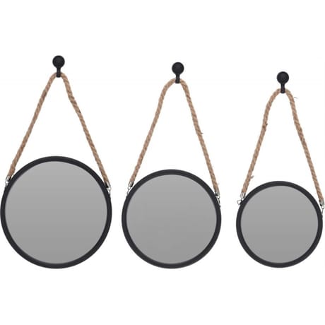 Set de 3 miroirs "poulie"