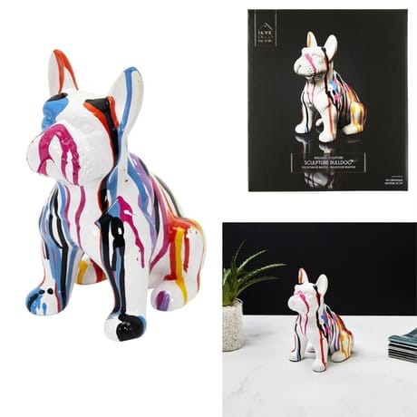 Bulldog 20cm multicolore