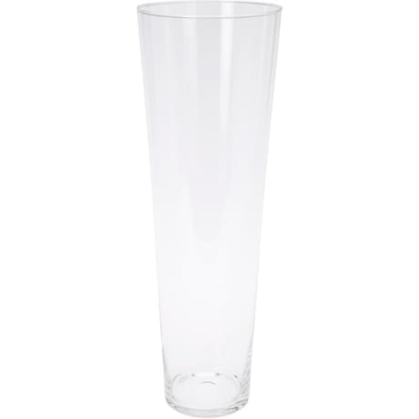 Vase  verre 17x50cm