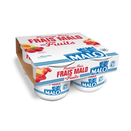 Malo fromage frais fruits 4x100g