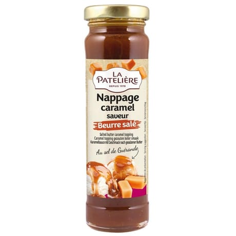 La patelière nappage caramel goût beurre salé 200g