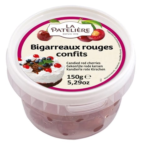 La patelière bigarreaux rouges confits 150g