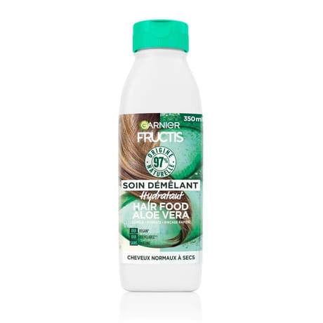 Garnier fructis hair food soin démêlant hydratant aloé vera 350 ml