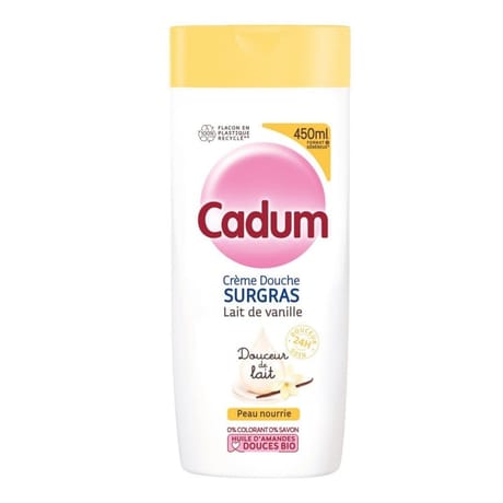 Cadum douche lait vanille 450ml