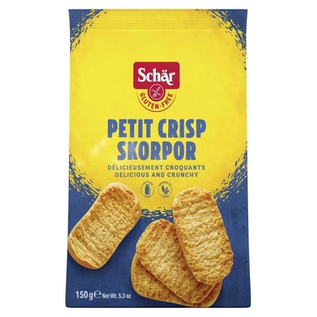 Schar crisp rolls petits grillés sans gluten 150g