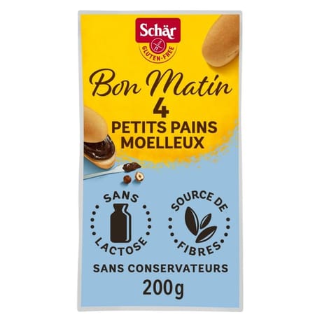 Schar bon matin pain brioché sans gluten 200g