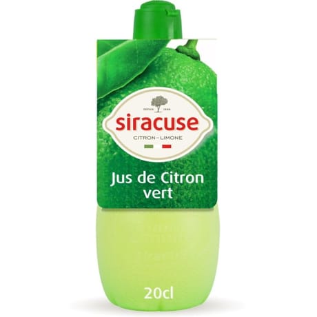 Siracuse le jus de citron vert 20cl