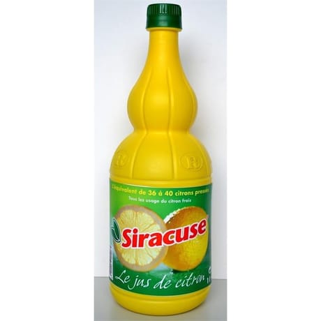 Siracuse jus de citron 1 litre
