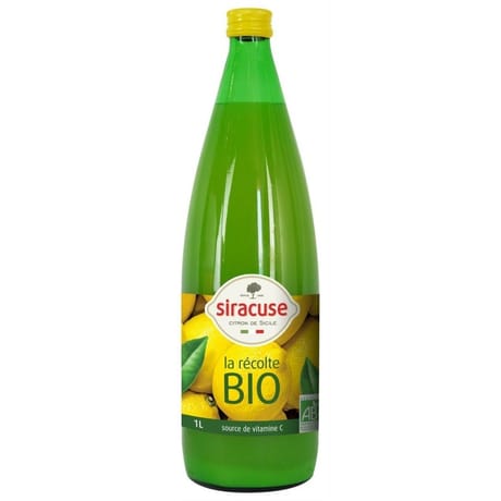 Siracuse jus de citron bio 1l