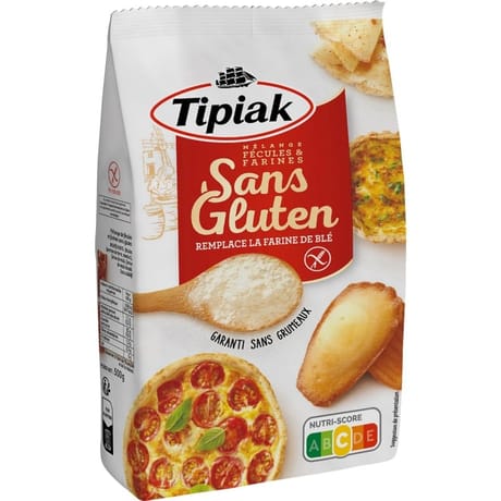 Tipiak fécules et farines sans gluten 500g