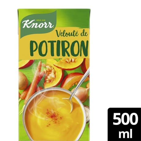 Knorr velouté de potiron à la crème fraiche 500 ml