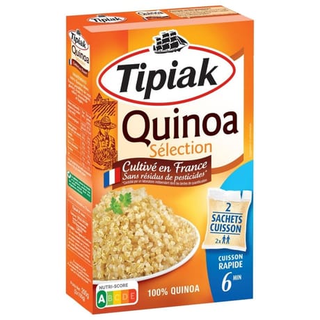 Tipiak quinoa selection sans pesticide 200g