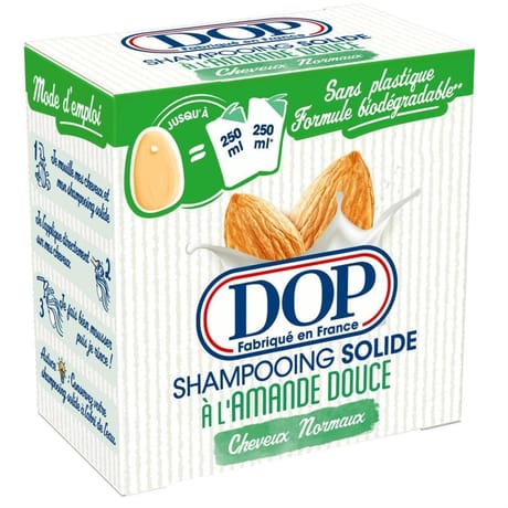 Dop shampooing solide  2 en 1 amande 65g