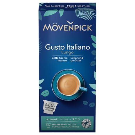 Movenpick capsules alu gusto italiano lungo x10 57g