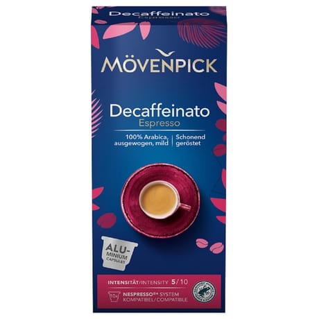 Movenpick capsules alu decaffeinato x10 - 57g