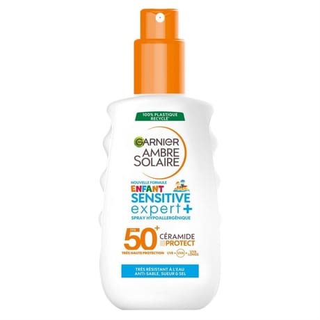 Garnier ambre solaire sensitive expert enfant spf50 150 ml