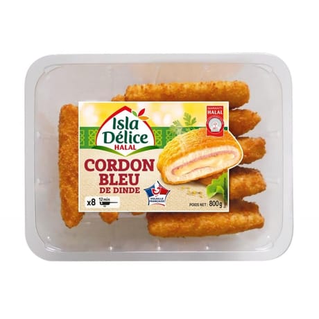 Isla délices cordons bleus frais 800g