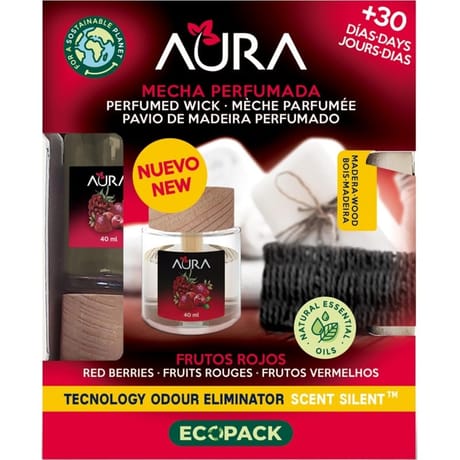 Aura mèche bois fruits rouges 40ml