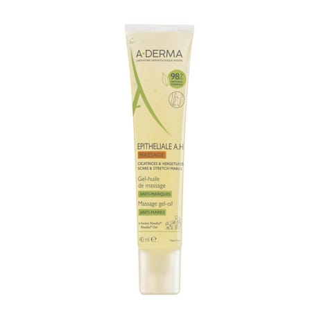 A-derma epitheliale ah duo gel huile de massage anti-marques 40ml