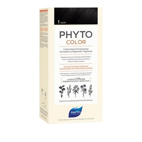 Phytocolor kit coloration 1 noir x1