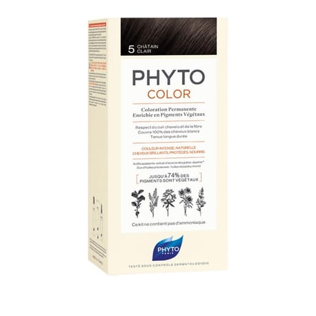 Phytocolor kit coloration 5 chatain clair x1