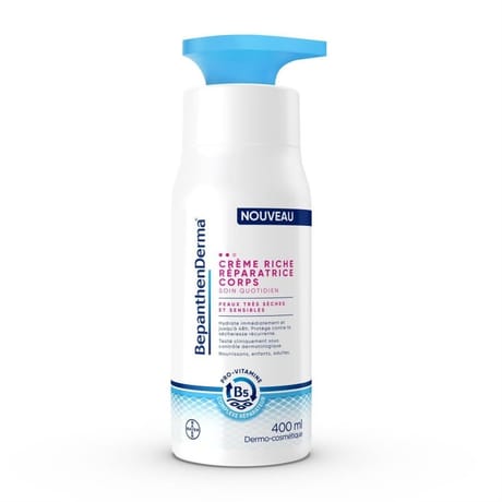 Bepanthenderma creme riche reparateur corps 400ml