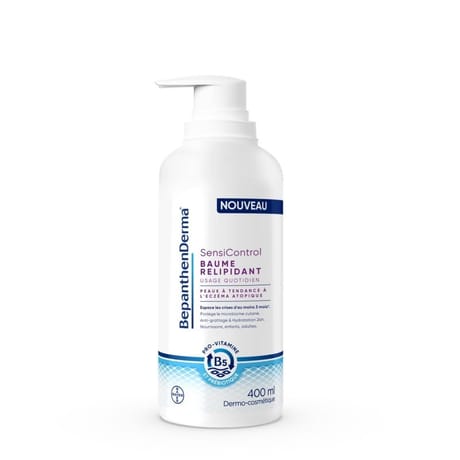Bepanthen derma sensicontrol baume relipidant pompe 400ml