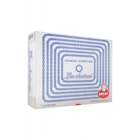 Les chaines colorant alimentaire 25g