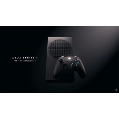 Console xbox series s 1tb carbon black