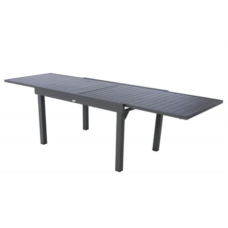 Table piazza extérieure aluminium 10 personnes