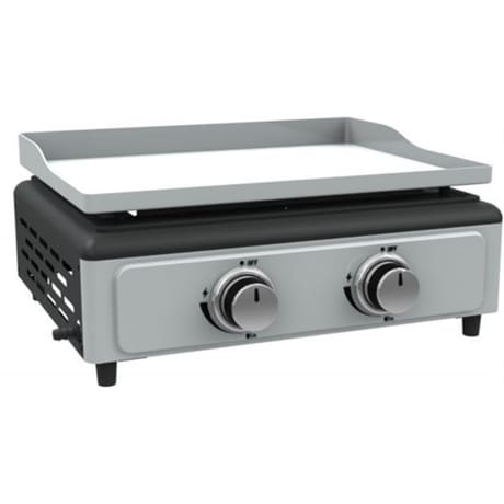Plancha gaz 2 bruleurs 3000 w
