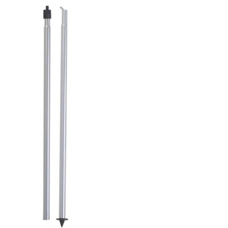 Mât acier   20 mm H 2,70 m (en 4 pièces) + embouts
