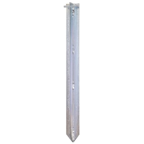 Piquet d'ancrage acier galvanisé Lg 40 cm