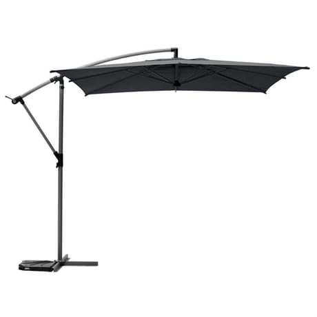 Parasol manoa 2,5x2,5m ardoise