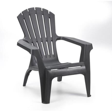 Fauteuil dolomiti anthracite 75x86x86h cm