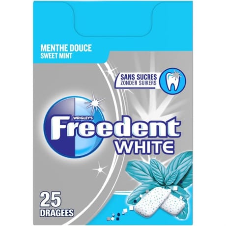 Handypack freedent white menthe douce 35g