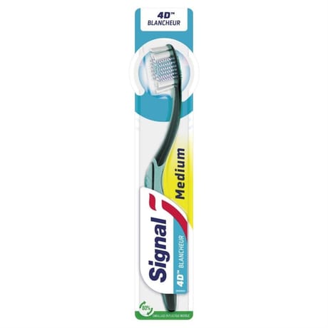 Signal brosse à dents 4d blancheur medium x1