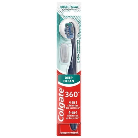 Colgate 360 deep clean brosse a dent adulte souple x1