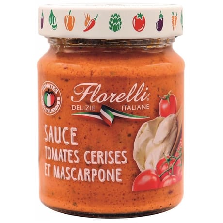 Florelli sauce aux tomates cerises et mascarpone 250g