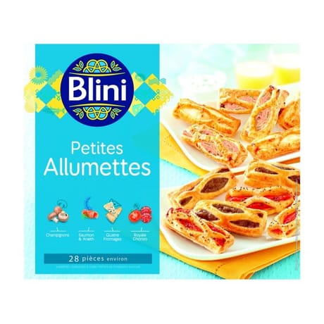 Blini 28 petites allumettes 310g