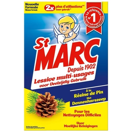 St marc lessive à la résine de pin 1.4kg