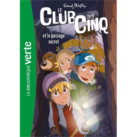 1ère lecture - Le club des Cinq. Volume 2, le club des Cinq et le passage secret